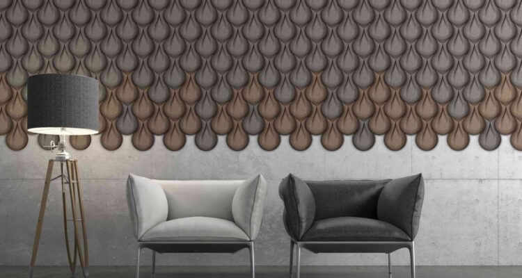 Krinoos Krinoos organic block design block drop wall 1113371042019